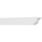 Ekena Millwork Standard Asheboro Architectural Grade PVC Rafter Tail, 4"W X 6"H X 42"L RFTP04X06X42ASH - alternate 1